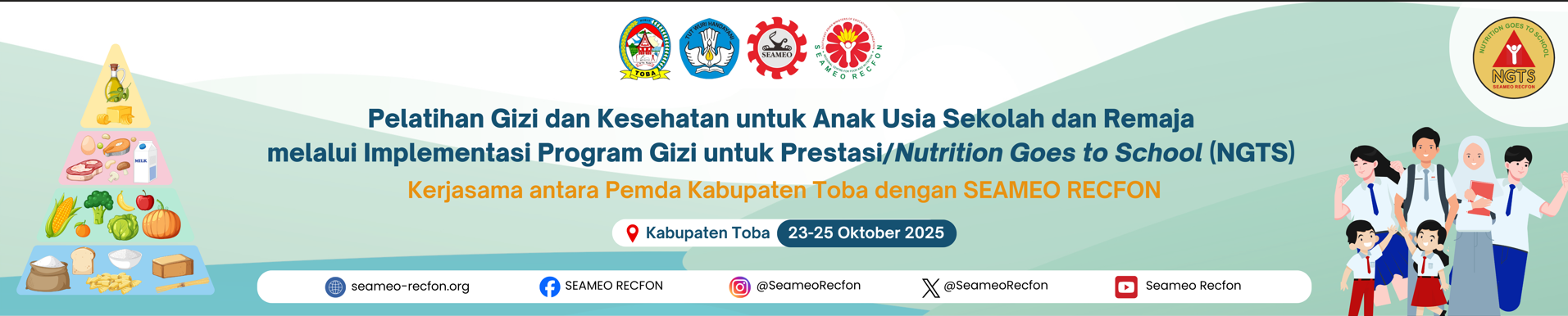 Pelatihan Gizi dan Kesehatan Anak Usia Sekolah (Kabupaten Toba)